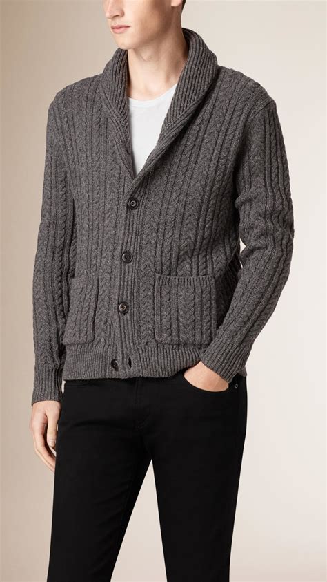 burberry cardigan men's|burberry cashmere cardigan.